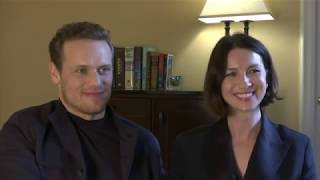 First OnScreen Kiss Sam Heughan amp Caitriona Balfe [upl. by Kirstin871]