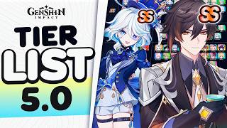 👑 CAMBIOS CON NATLAN TIER LIST VERSION 50 👑 Genshin Impact [upl. by Nnaeed49]