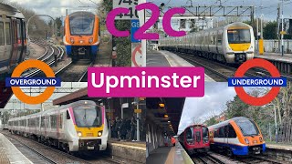 Trains at Upminster  LTSML  020324 [upl. by Imelda]