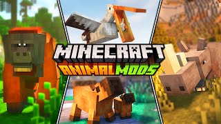 20 TOP Animal Mods For Minecraft 112  1201 Part 2 Forge amp Fabric [upl. by Allerie]