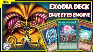 EXODIA DECK BLUE EYES ENGINE  Android Gameplay July 2024  Yugioh Duel Links [upl. by Ehcram796]