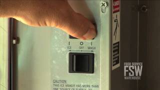 IceOMatic Commercial Ice Machine Basic Cleaning Video PART 1 [upl. by Meedan]