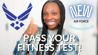 NEW AIR FORCE PT TEST  NEW COMPONENTS EXPLAINED  Veronica Luke Air Force [upl. by Dadirac]