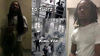 Video released of CO tryin to put 50 Shotz Jaro City in the same cell as King Von [upl. by Hamilah689]