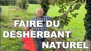 FABRIQUER son DESHERBANT  feuilles de noyer 🌱 100 ÉCOLOGIQUE [upl. by Rida]