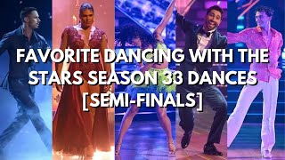 Favorite Dancing With the Stars Season 33 Dances Semi Finals [upl. by Grae]