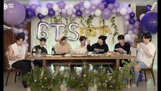 中字BTS中字 防彈少年團 방탄소년단 ‘찐 방탄회식’ 真防彈聚餐 2022BTSFESTA [upl. by Daus]