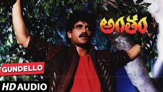 Antham Songs  Gundello Dhada Dhada  Nagarjuna Urmila Matondkar  Telugu Old Songs  MM Keeravani [upl. by Punak599]