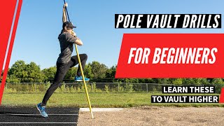 Best Beginner Pole Vault Drills  Learn How to Pole vault with these [upl. by Aneetak]