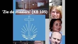 Zie de maaiers  SATB  dwarsfluit blokfluiten Bressan Aura en Moeck orgel [upl. by Ashmead323]