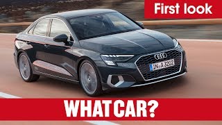 2020 Audi A3 Saloon REVEALED – makeover for Mercedes AClass Saloon rival  What Car [upl. by Akilak]