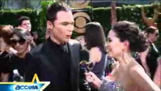 Dish Of Salt Did Jim Parsons Get Engaged On The 2009 Emmys Red Carpet [upl. by Harneen734]