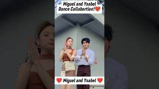 OMG MIGUEL TANFELIX amp YSABEL ORTEGA DANCE COLLABORATION❤️ migueltanfelix ysabelortega shorts [upl. by Ennail]