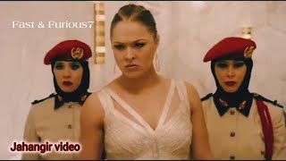 Ronda Rousey Fight Michelle Rodriguez  letty vs kara  In Fast amp Furious [upl. by Dowski]