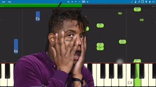 Ski Mask The Slump God  Faucet Failure  Piano Tutorial [upl. by Perrine]