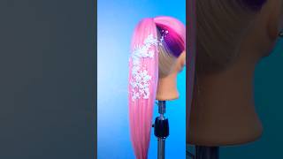 Geflochtener Zopf Hack 😍🩷 frisur frisuren frisurentutorial zopf haartutorial haare shorts [upl. by Aseretairam149]