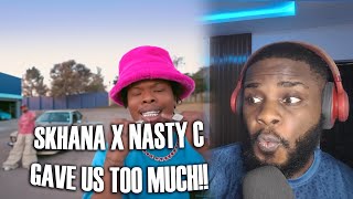 Nasty C x Skhandaworld gave us a banger collabo  Too Much Reaction [upl. by Nelad]