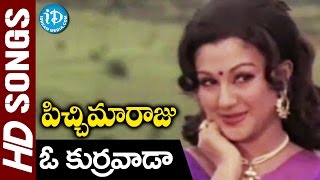 O Kurravaadaa Video Song  Pichi Maaraju Songs  Sobhan Babu Manjula  KV Mahadevan [upl. by Annaihr788]