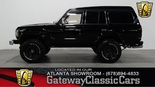 1987 Toyota Land Cruiser  Gateway Classic Cars of Atlanta 204 [upl. by Mortensen949]