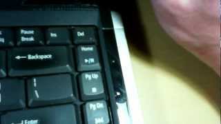 HowTo Permanently Repair A Broken Power Button On An Acer Aspire Series Laptop Notebook [upl. by Ronal]