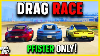 Pfister Comet S2 VS Pfister Comet SR VS Pfister Comet Retro Custom DRAG RACE [upl. by Aisetra]