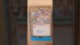 Brandon Finnegan 2015 Topps Gypsy Queen Autograph youtubeshorts shorts short baseball mlb [upl. by Lahcar]