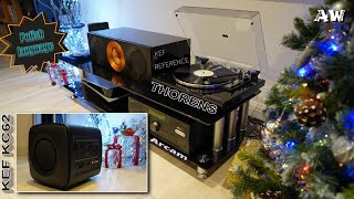 PLz wizytą u kumpla  KEF KC62 Subwoofer  Gramofon thorens td 2402  Amplituner Arcam Recenzja [upl. by Aikin]