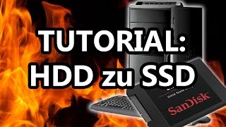 TUTORIAL Festplatte auf SSD umziehen kostenloses Tool [upl. by Sacram]