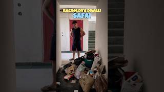 Bachelor’s Diwali Safai shorts ytshorts viralshorts [upl. by Sucam]