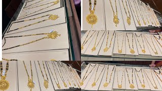 Malabar gold long mangalsutra designs with price and weight  Latest long mangalsutra designs [upl. by Webb480]