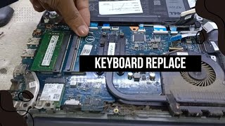 Dell Inspiron 15 5567N55707566 Keyboard Replacement [upl. by Odlaw]