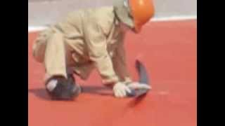 PVC Waterproofing Membrane  Welding Installation [upl. by Hamnet219]