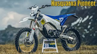 Husqvarna Pioneer The Ultimate Electric Motorcycle for OffRoad Adventures [upl. by Rambert]