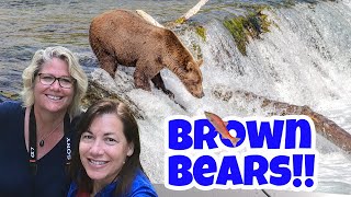 Adventures in KatmaiBest spot to see brown bears in the Wild [upl. by Ahseikan]