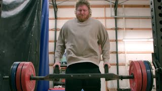 EXCLUSIVE Ryan Crouser training footage worldsgreatest weightlifting olympics shotput [upl. by Norrek]