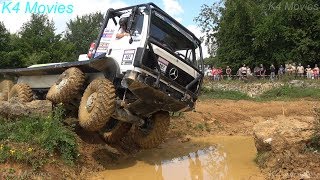 8x8 MercedesBenz truck in Europe truck trial  OffRoad  Langenaltheim no 402 [upl. by Auroora701]