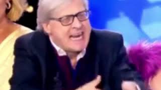 Vittorio Sgarbi vs Barbara DUrso [upl. by Etterrag]