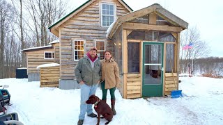 DEBT FREE NO EXPERIENCE offgrid cabin This could be YOU [upl. by Gaudette]