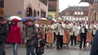 Trachtenumzug Weissenburg Elsass am Pfingstsonntag 2013 Clip 49 [upl. by Allmon328]