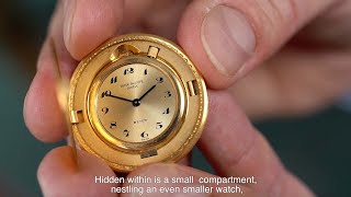 Expert’s Voice  A rare 18k gold coin watch by Patek Philippe  Venduehuis The Hague [upl. by Nitsirk]