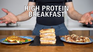 High Protein Breakfast Recipes Savory Edition [upl. by Pearlstein]