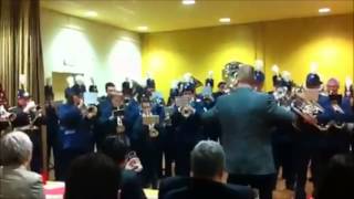 NieuwJaars Concert 2014 Schutterij en Fanfare Mars Bagatel [upl. by Najram]