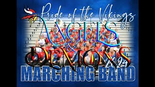 DHS Pride Of The Vikings Marching Band Preforms Angels And Demons For The Final Time Oct 18th [upl. by Harli]