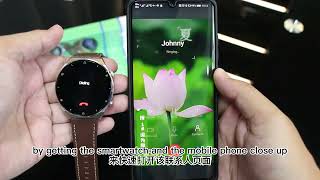 How to use the NFC feature on DT NO1 Smartwatchwes Let me show you [upl. by Nnayllas539]