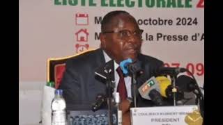 revu de presse ivoirienne 2024 une révision de la liste électorale en cour [upl. by Pammy525]