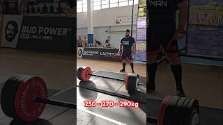 alfonsopersico vs Axle Deadlift Ladder ‼️ strong deadlift strongmansport sportitaliano [upl. by Bascomb]