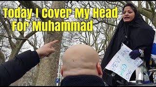 Speakers Corner  Is Shalini Wearing a Hijab Has She Converted Click The Video To Find Out [upl. by Lopez808]