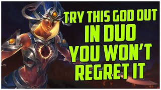 TRY THIS GOD OUT IN DUO YOU WONT REGRET IT CLIODHNA RANKED SMITE S10 [upl. by Arv]