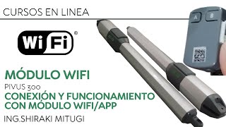 ✅⭐🔔CONEXIÓN Y CONFIGURACIÓN DE MÓDULO WIFI PARA PIVUS 300 CON APP SEGSMART DOOR [upl. by Karlise]