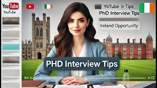 PhD Interview in next Week A case Study Few Tips [upl. by Scuram]